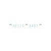 Wensletterlijn - Hello baby